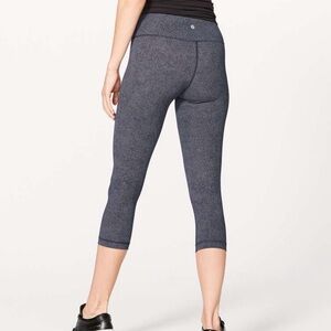 Lululemon Wunder Under Crop Hi-Rise Full-On Luxtreme 21"